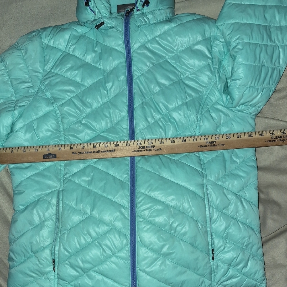 Tek Gear Women's Puffer Jacket - Aqua - Picture 3 of 5
